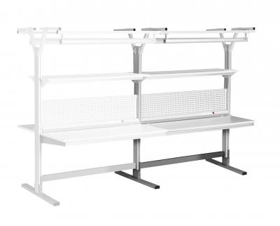 Additional Double ESD Workbench Set 1200 x 700 mm Alliance Workbenches ESD Products AES